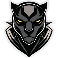 Panther Mascot Logo