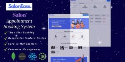 Salon Booking Application - MERN Stack