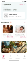 FSPA - Spa Booking Management System iOS Android Screenshot 8