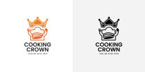 Cooking Crown Food Logo Template Screenshot 2