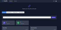 Munjurl - Modern URL Shortener Screenshot 1