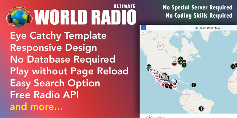 Ultimate World Radio - PHP Script