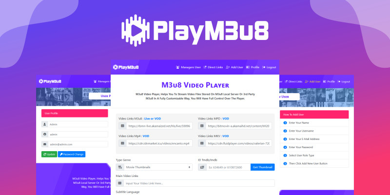 PlayM3u8 - Simple Video Player