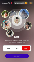 Random Video Calls Android App Screenshot 4