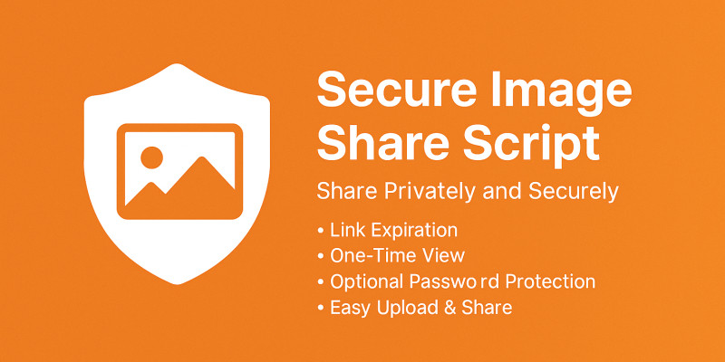 Secure Image Sharing Script