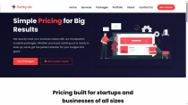 Modern Agency Portfolio HTML Template Screenshot 13