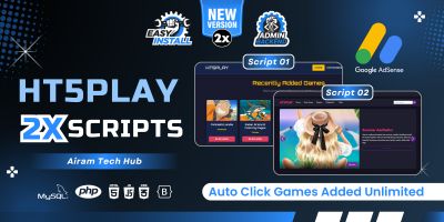 2 in1 HT5PLAY –  HTML5 Games Platform