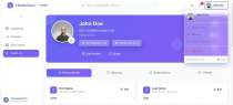 VibrantDash – SaaS Analytics Dashboard UI Kit Screenshot 5