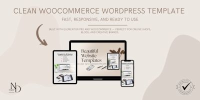 Go Backpacks – Elementor WooCommerce Template