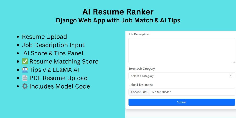 AI Resume Ranker In Django