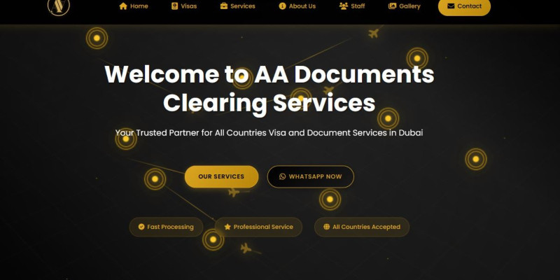 Visa And Travel Agency Website Script