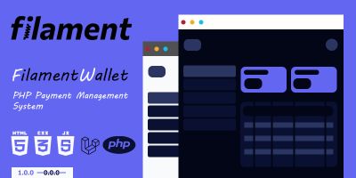 FilamentWallet - eWallet And Payments Management 