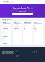 PoetryVerse Poetry Sharing CMS Screenshot 6