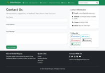 RecipeHub Recipe Sharing Platform Screenshot 9