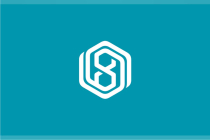 Hexagon Eight Number 8 Vector Logo Screenshot 1