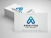 Analyssa Letter A - Abstract Arrow Ascent Logo Screenshot 1