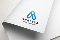 Analyssa Letter A - Abstract Arrow Ascent Logo Screenshot 2