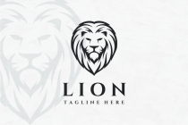 Lion Head Illustration Vector Logo Screenshot 3