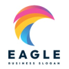 Eagle - Vibrant Abstract Bird Wing Logo