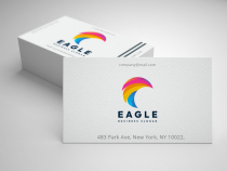 Eagle - Vibrant Abstract Bird Wing Logo Screenshot 1