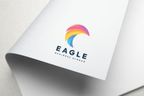 Eagle - Vibrant Abstract Bird Wing Logo Screenshot 2