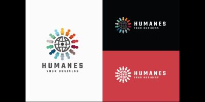 Diverse Community Global Connection Logo