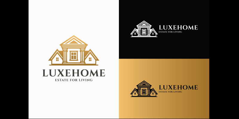 Premium Luxury Real Estate Logo