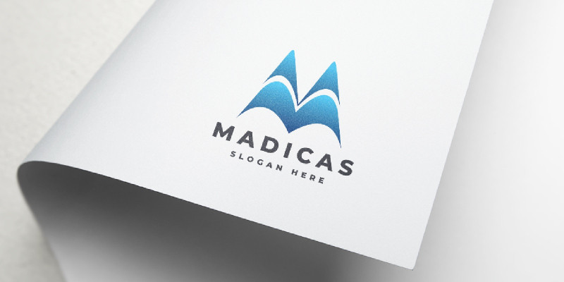 Madicas Abstract M Logo