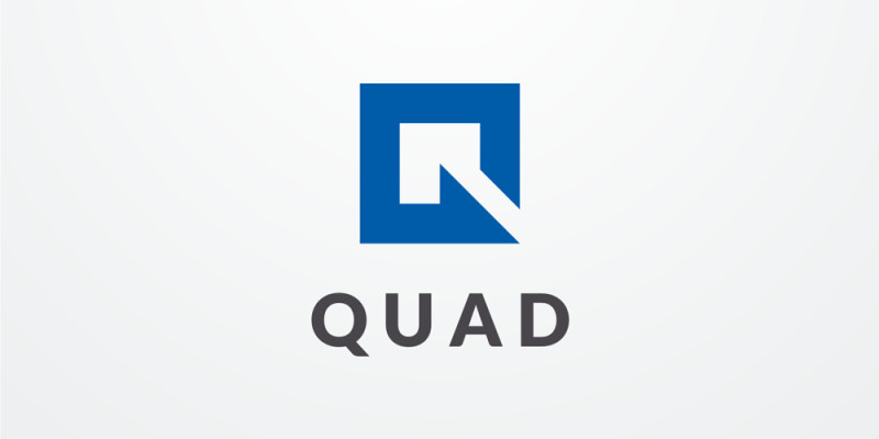 Letter Q or G Square Vector Logo Design