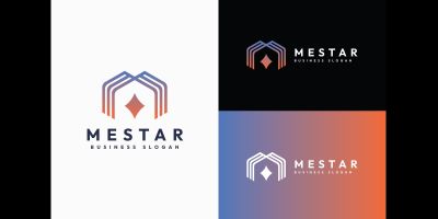 Mestar - Modern Home & Real Estate Logo