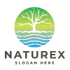 Naturex Tree and Water Logo