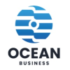 Ocean Letter O - Abstract Global Connection & 