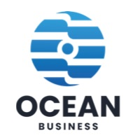 Ocean Letter O - Abstract Global Connection &