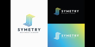 Symetry - Dynamic and Balanced Modern Logo