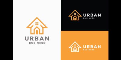 Urban - Modern Home And Real Estate Logo