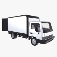 Truck Vehicle Gameready 3D model