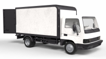 Truck Vehicle Gameready 3D model Screenshot 1