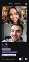 RandomTalkz - Omegle Clone Video Chat App Screenshot 3