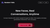 RandomTalkz - Omegle Clone Video Chat App Screenshot 10