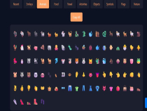 Online Emoji Selector Screenshot 3