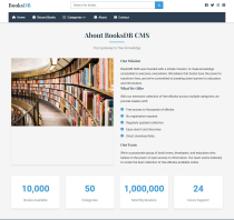 BooksDB - Books Download CMS Screenshot 6