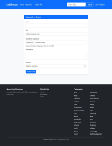 Modern Link Directory with Easy Admin Panel Screenshot 5