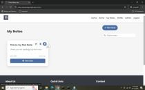 Online Notes Taking App with Powerful Admin Panel Screenshot 13