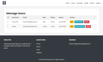 Online Notes Taking App with Powerful Admin Panel Screenshot 15
