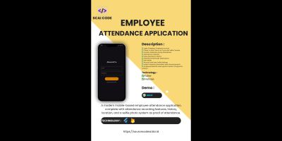 Employee Attendance Application Flutter