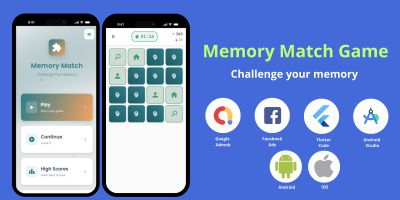 Memory Match Game - Ios Flutter