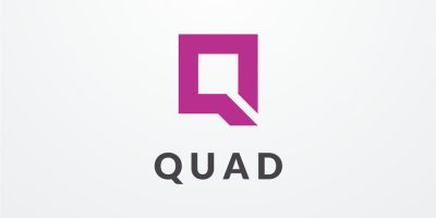 Letter Q Square Vector Logo Design v.05