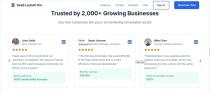 SaaS Launch Pro – Clean Responsive Landing Page Screenshot 3