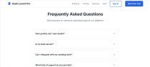 SaaS Launch Pro – Clean Responsive Landing Page Screenshot 4