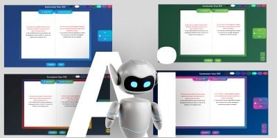 Flipbook PDF Viewer with AI Summary